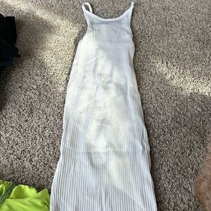 Zara like new medium tank midi dress